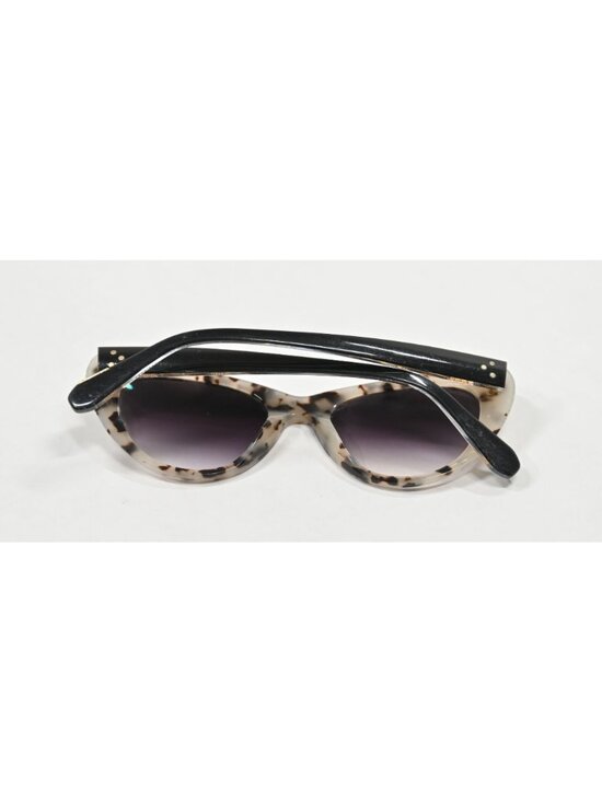 Krewe Irma Sunglasses in Oyster & Black Crystal main image 5